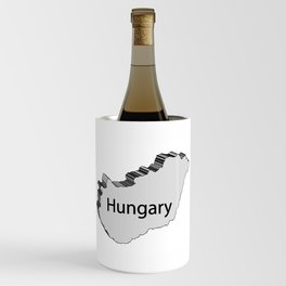 Hungary 3D Map Wine Chiller