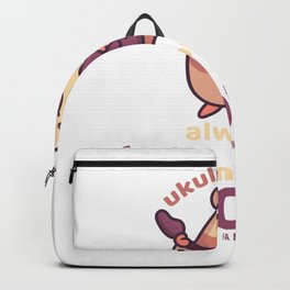 Ukuleles Bring Me Always Joy Backpack | Music, Rodent, Fun, Gift, Pet, Guitar, Guar, Graphicdesign, Ukulele, Kids 