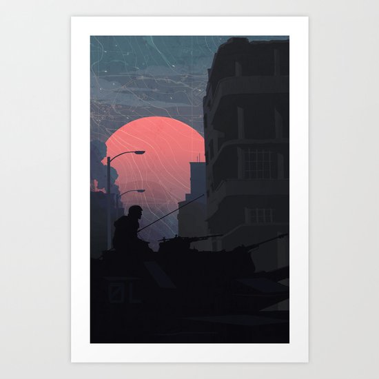 Fog of War Art Print