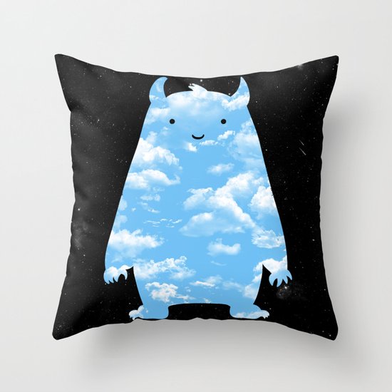Mr. Sky Throw Pillow
