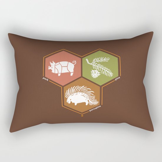 simple math Rectangular Pillow