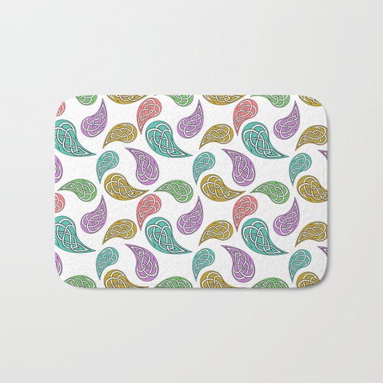 Paisley Party Bath Mat