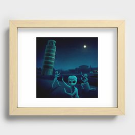 The Visitors Recessed Framed Print