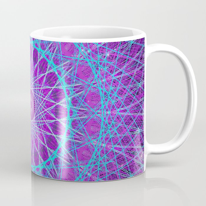 Dreamcatcher Psychedelic Space Galaxy Burst Coffee Mug
