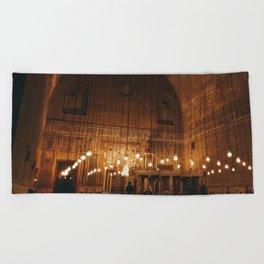 Ancient old mosque Beach Towel