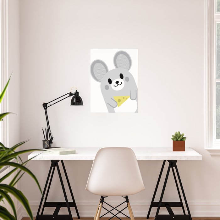 Mouse Wall Art Kids Room Baby Nursery Decor Home Farm Animals Poster By Trartstudio Mouse Wall Art Kids Room Baby Nursery Decor Home Farm Animals Poster By Trartstudio