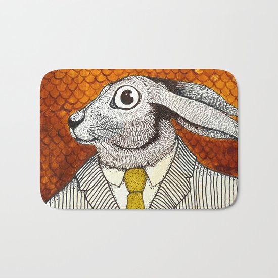 El conejo careta Bath Mat