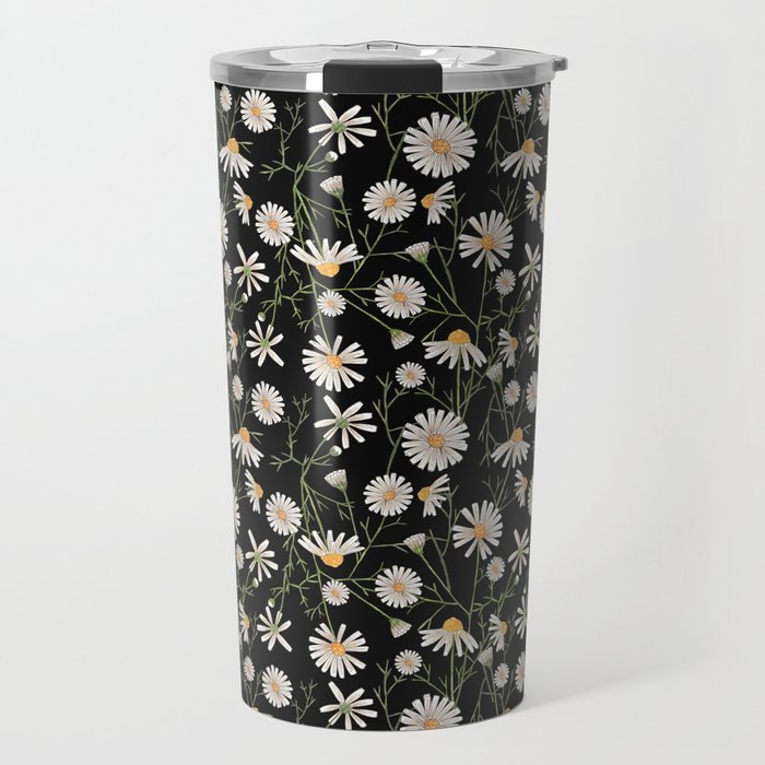 Chamomile Flowers Travel Mug