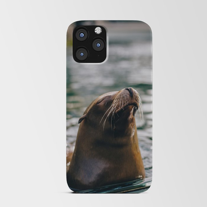 Chillin' Seal iPhone Card Case
