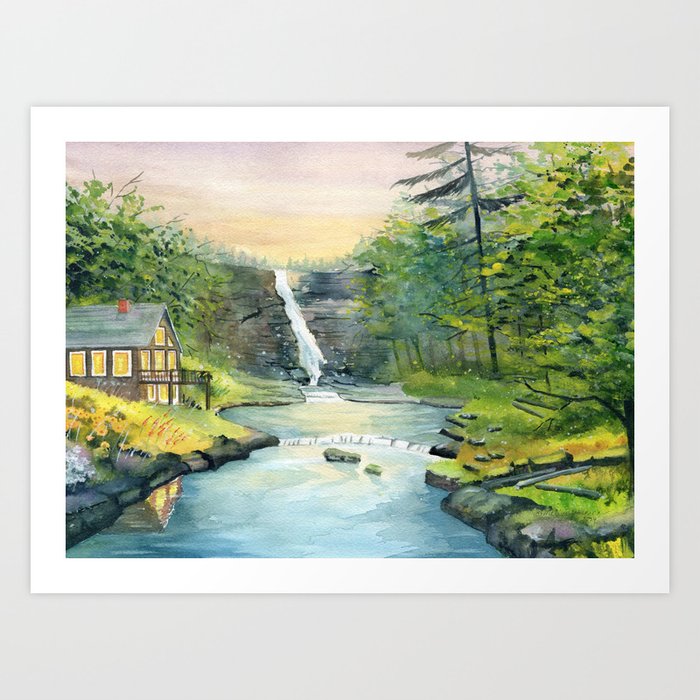 Secluded  Art Print