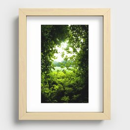 She Made Her Own Path Recessed Framed Print