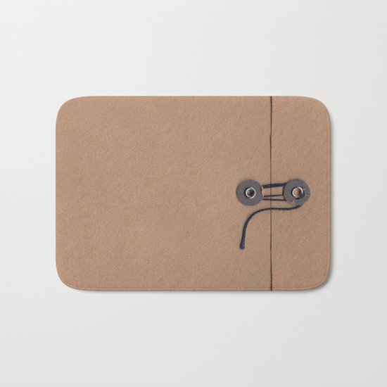 Camo Series - kraft envelope Bath Mat