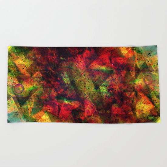 BURN Beach Towel