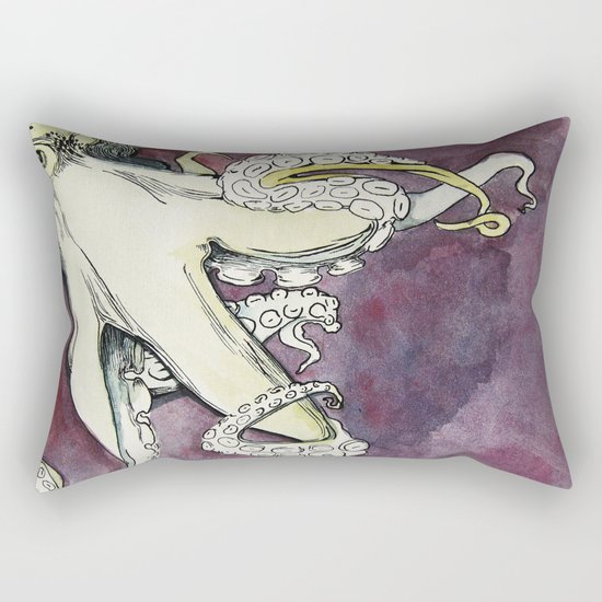 The Octopus - Rectangular Pillow