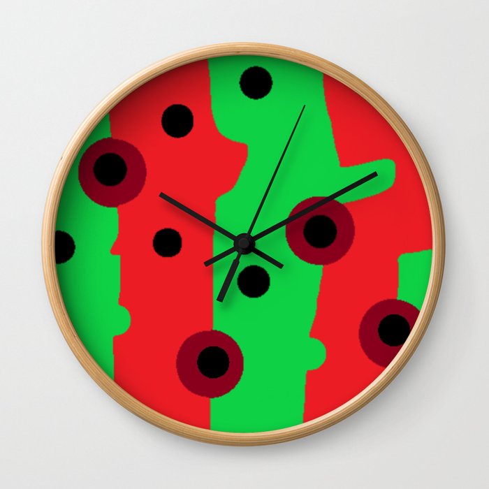 On Point Watermelon Wall Clock