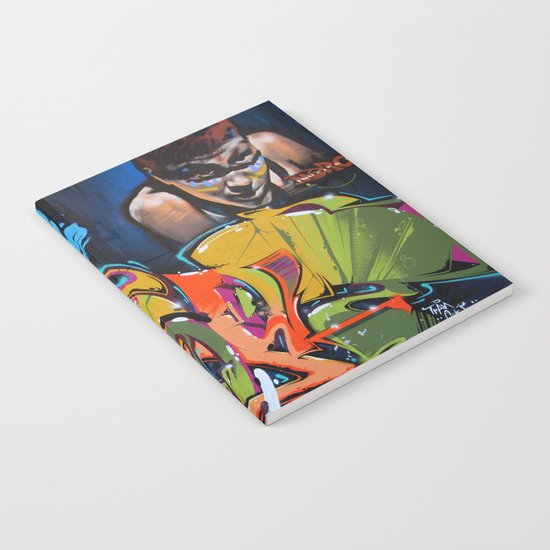 Colorful Graffiti Notebook