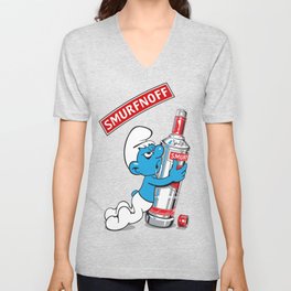 Smurfnoff V Neck T Shirt