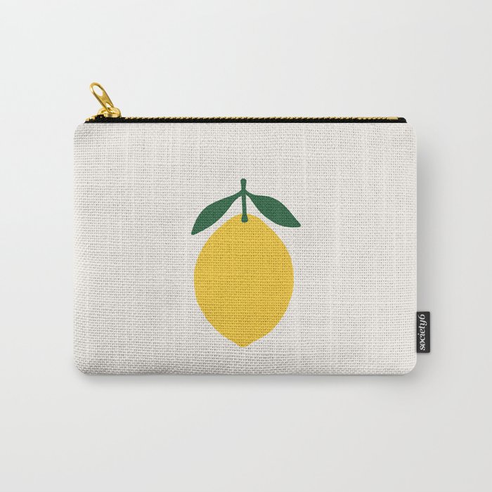 Lemon Citrus Carry-All Pouch