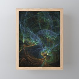 fractal Bunt Framed Mini Art Print