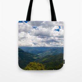 Brazil Photography - Mountains In The Huge Rain Forest Of Brazil Tote Bag