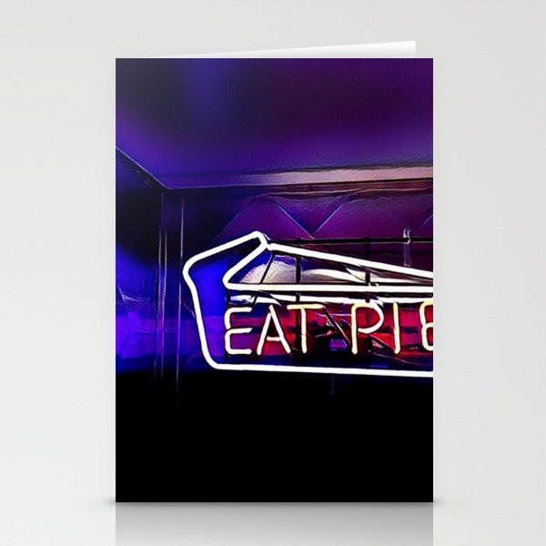 Eat Pie Stationery Cards