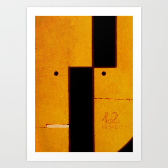 12 MONKEYS Art Print