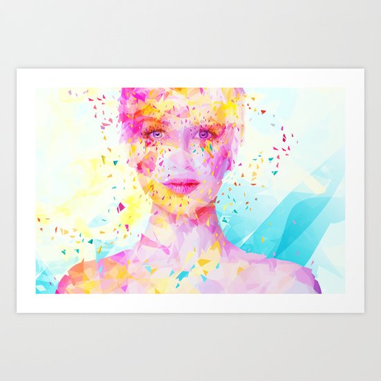 Turquoise Art Print