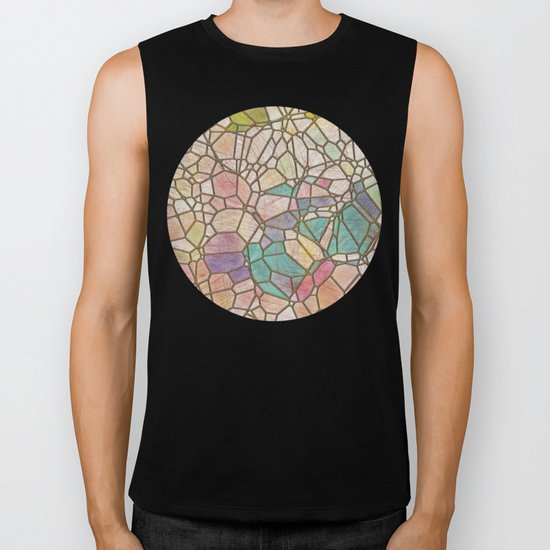 Aztec Vintage Pattern 05 Biker Tank