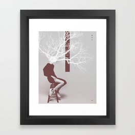 F. Tree Framed Art Print