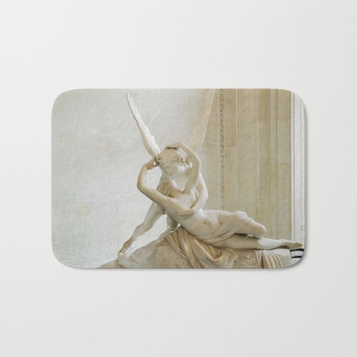 Psyche Revived by Cupid's Kiss Bath Mat