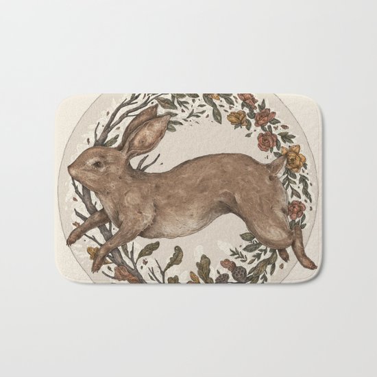 Rabbit Bath Mat