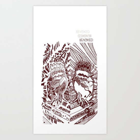 REVOKED Art Print