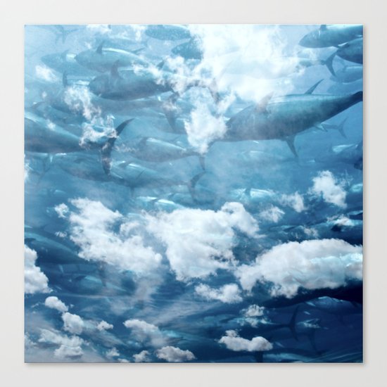 Tuna skies Canvas Print