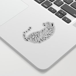 The Ghost of Mountains - Animal - Nature - Beast Big Cat Leopard Sticker