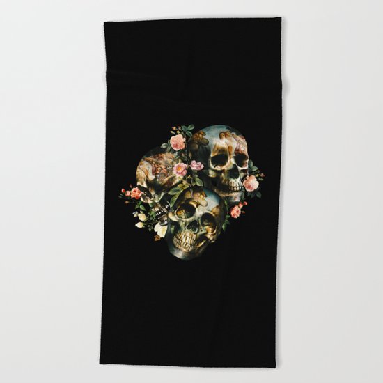 Skull & Venus Beach Towel