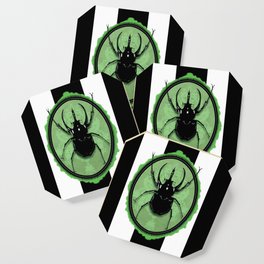 Juicy Beetle GREEN Coaster