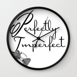 Perfectly Imperfect Wall Clock