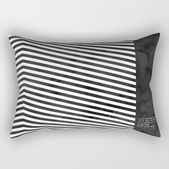On Earth as in Heaven Rectangular Pillow