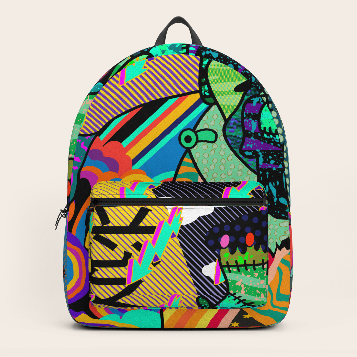 psychedelic backpack