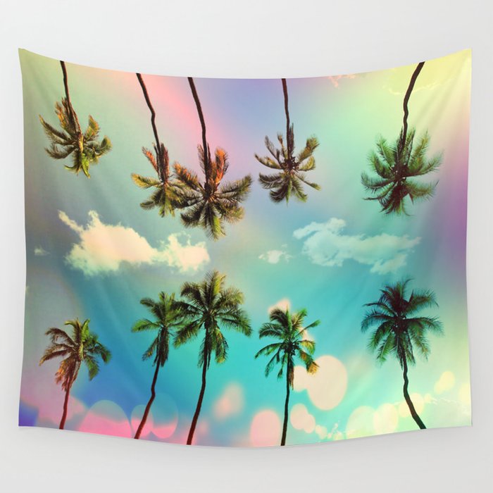 Palm trees Wall Tapestry