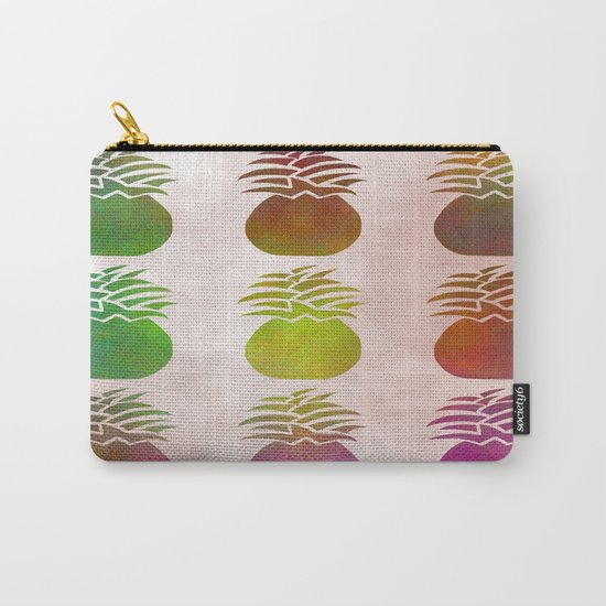 Pineapple Pattern Carry-All Pouch