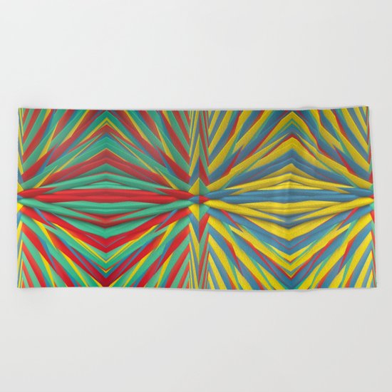 Spiked Perspective Beach Towel