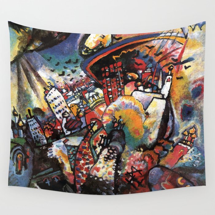 Wassily Kandinsky | Moscow I Wall Tapestry