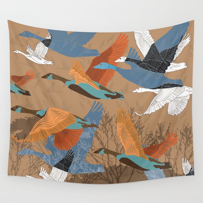 Goose Wall Tapestry