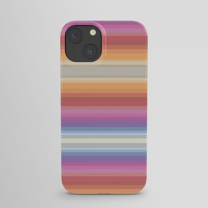 sun down stripe iPhone Case
