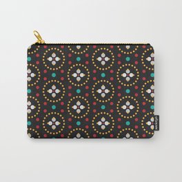 Blooming Dots Carry-All Pouch