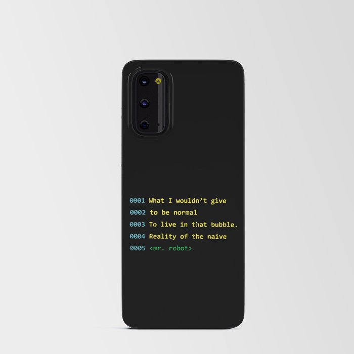 Computers Code Android Card Case