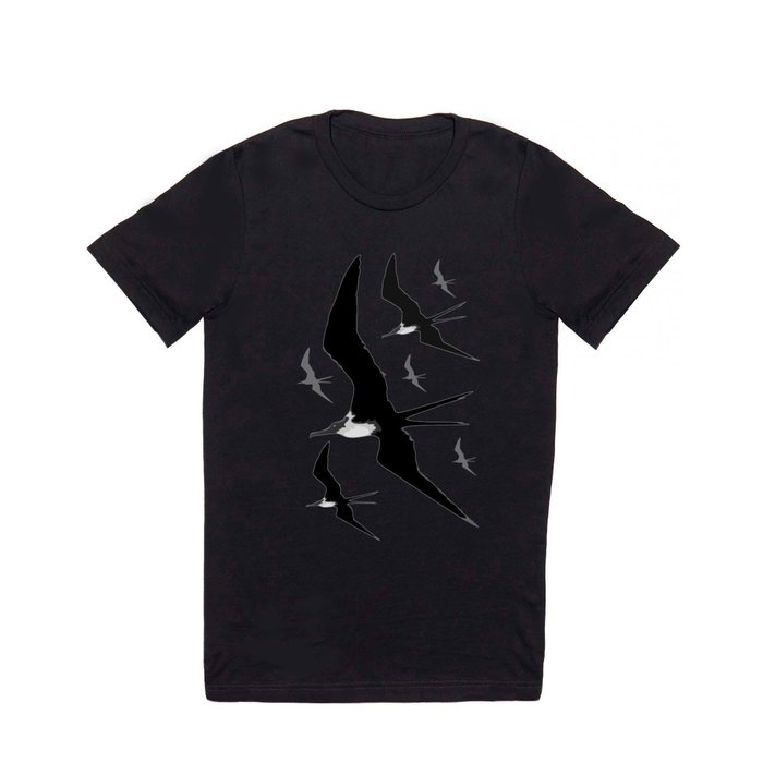 Frigate Birds Flying T Shirt