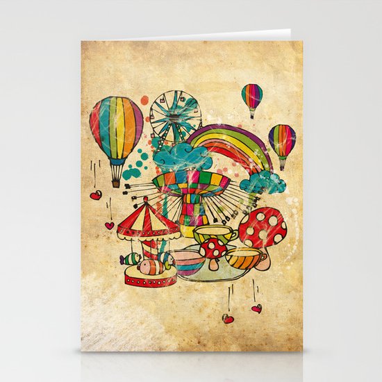 Funfair! Stationery Cards