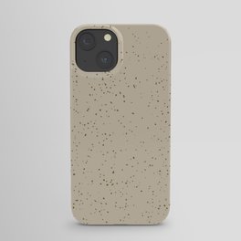 Cement Wall Spackle Pattern iPhone Case